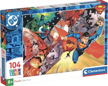 Пазл Супермен яскраво 104 ел Clementoni 25074