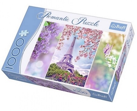 Пазл Весна у Парижі серія Романтик 1000 ел