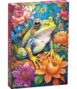 Пазл Цветочная жаба 1000 эл Cherry Pazzi 31100