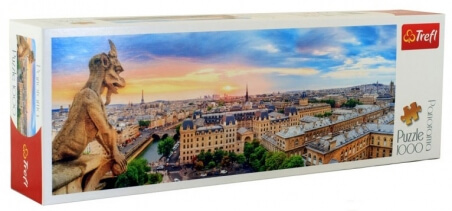 Пазл Вид с собора Парижской Богоматери 1000 эл панорама