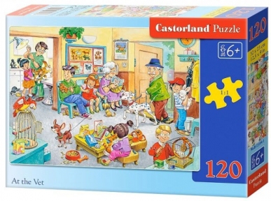 Пазл В ветеринарной клинике 120 эл 13104