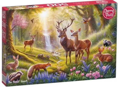 Пазл Лесное сердце 500 эл Cherry Pazzi 20371