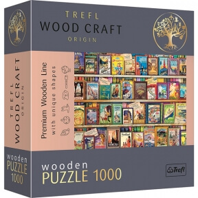 Пазл Мировые путеводители 1000 эл фигурные деревянные элементы Trefl 20176