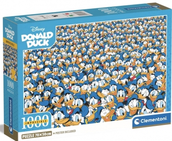 Пазл Дональд Дак серія Impossible 1000 ел Clementoni 39799