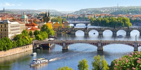 Пазл Мост Влтава в Праге 4000 эл