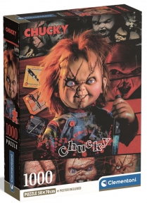 Пазл Головний герой фільму Чакі 1000 ел Clementoni 37099