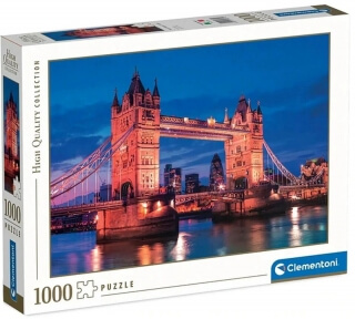 Пазл Тауэрский мост Лондон Англия 1000 эл Clementoni 39674