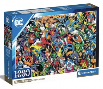 Пазл DC комікси 1000 ел Clementoni 39863-2