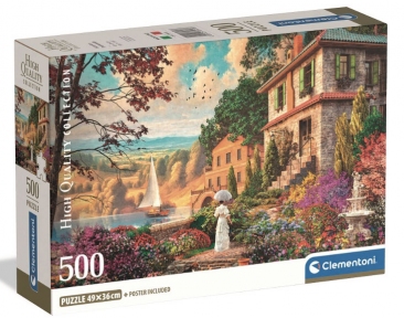 Пазл Пані на прогулянці 500 ел Clementoni 35618