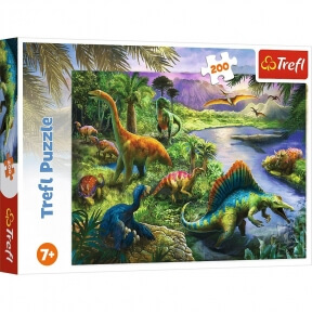Пазл Хижі динозаври 200 ел Trefl 13281
