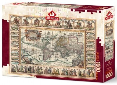 Пазл Карта Стародавнього Світу 1000 ел Art Puzzle 4584