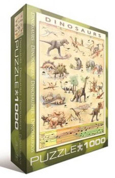 Пазл Динозавры 1000 эл