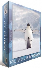Пазл Пінгвін з пінгвіненком 1000 ел
