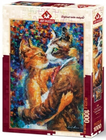 Пазл Закохані коти в танці 1000 ел Art Puzzle 4226