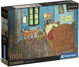Пазл Спальня в Арлі Вінсент ван Гог 1000 ел Clementoni 39968