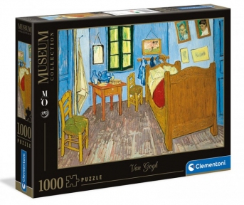 Пазл Спальня в Арли автор Ван Гог Музейная коллекция 1000 эл Clementoni 39616