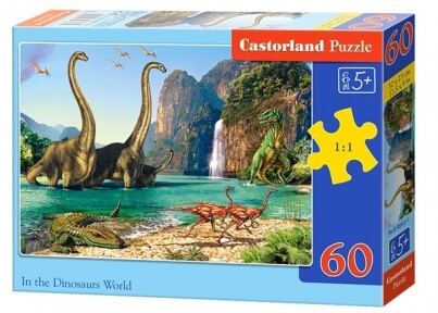 Пазл В мире динозавров 60 эл 06922