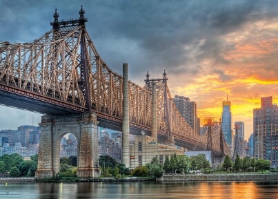 Пазл Мост Куинсборо в Нью-Йорке 1000 эл Cherry Pazzi 30141