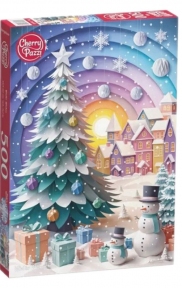 Пазл Зимние пожелания 500 эл Cherry Pazzi 20418