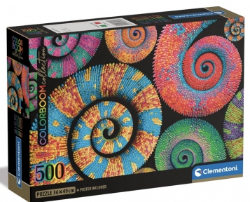 Пазл Закручені хвости 500 ел Clementoni 35529