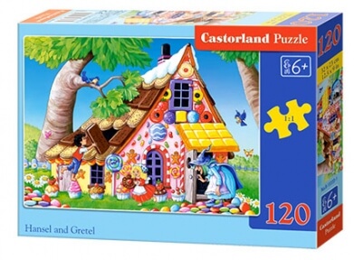 Пазл Хенсель и Гретель 120 эл 13333