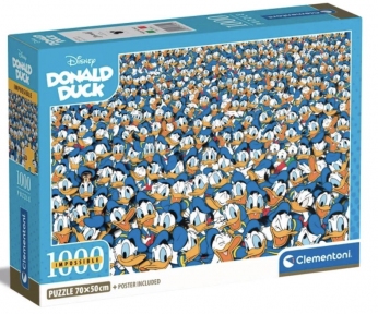Пазл Дональд Дак Неможливе стає можливим 1000 ел Clementoni 39799-2