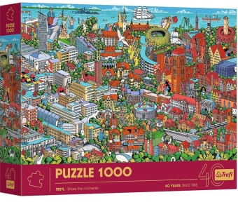 Пазл Город Юбилейная коллекция 1000 эл Trefl 10924