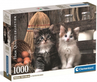 Пазл Люблю котів 1000 ел Clementoni 39943