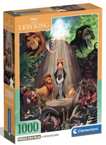 Пазл Король Лев Disney The Lion King 1000 ел Clementoni 39902
