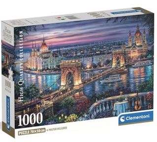 Пазл Ліхтарі Данубе 1000 ел Clementoni 37113