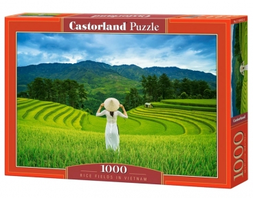 Пазл Рисовые поля во Вьетнаме 1000 эл Castorland 105052