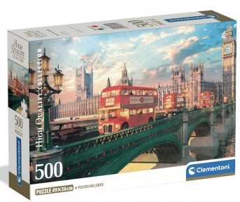 Пазл Вестмінстерський міст у Лондоні  500 ел Clementoni 35575