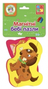 Пазлы магнитные для малышей Щенок и Котенок Vladi Toys  VT3208-10