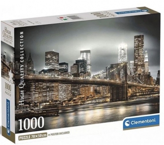 Пазл Ночі Нью-Йорка США 1000 ел Clementoni 39704