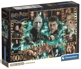 Пазл Герої серіалу Гаррі Потер 1000 ел Clementoni 37048