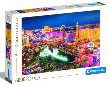 Пазл Нічний Лас Вегас 6000 ел Clementoni 36528