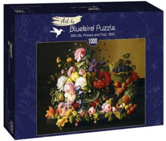 Пазл Северин Розен Натюрморт, квіти і фрукти 1000 ел Bluebird Puzzle 60030