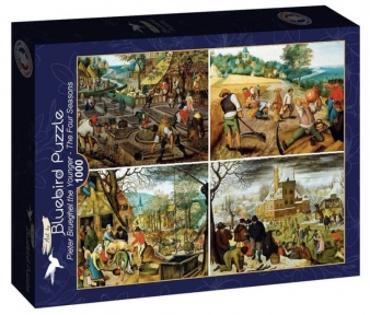 Пазл Пітер Брейгель Молодший Чотири сезони 1000 ел Bluebird Puzzle 60220