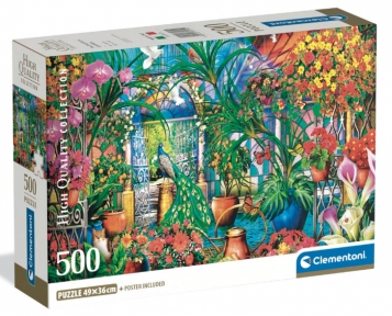 Пазл Затишна оранжерея 500 ел Clementoni 35579