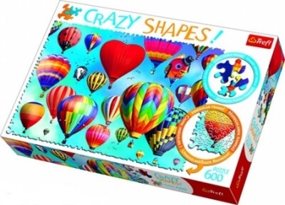 Пазл Воздушные шары 600 эл серия Crazy Shapes 11112