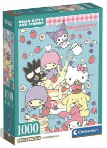 Пазл Хелоу Кітті  1000 ел Clementoni 37117-2