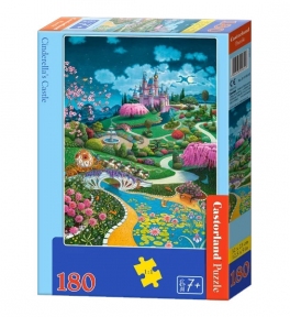 Пазл Замок Золушки 180 эл Castorland 018543