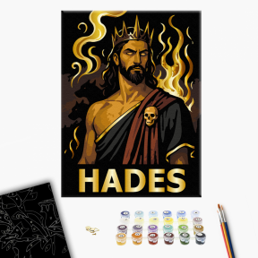 Картины по номерам Аид 30x40 Brushme RBS1042B