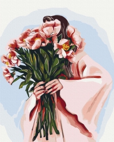 Картини за номерами Весняний образ © Alla Berezovska 48x60 Brushme BS53448L