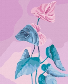 Картини за номерами Серце квітуче © Катерина Савич 40x50 Brushme BS54458