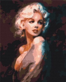 Картини за номерами Відтінок Монро 48x60 Brushme BS37728L