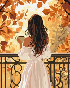 Картини за номерами Жовтневий ранок 40x50 Brushme BS54358