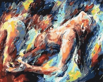 Картины по номерам Фарби пристрасті 40x50 Brushme BS4514