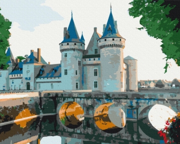 Картини за номерами Замок Сюллі-сюр-Луар 48x60 Brushme BS51612L