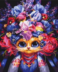 Картины по номерам Летняя кошка © Марианна Пащук 40x50 Brushme BS54081